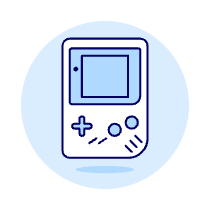 Gameboy Illustration from UX Duotone Set