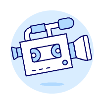 Video Vintage 2 Illustration from UX Duotone Set
