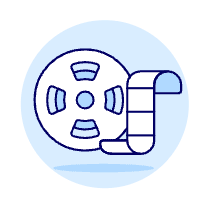 Film Video Illustration from UX Duotone Set