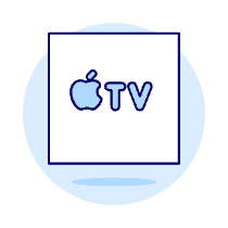 Devices Apple Tv 2 Illustration from UX Duotone Set