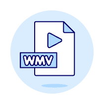 Files Wmv Illustration from UX Duotone Set