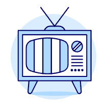Television No Signal Illustration from UX Duotone Set