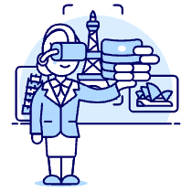 Vr Investment 2 4 Illustration from UX Duotone Set
