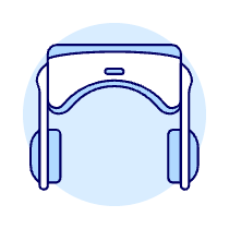 Vr Headset 3 Illustration from UX Duotone Set