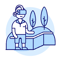 Vr For Rehab 1 Illustration from UX Duotone Set