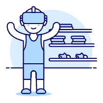 Vr Shopping 2 1 Illustration from UX Duotone Set