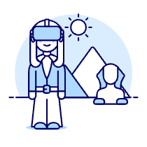 Vr Pyramid 4 Illustration from UX Duotone Set