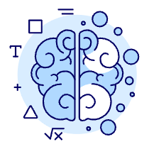 Brain Sides Illustration from UX Duotone Set