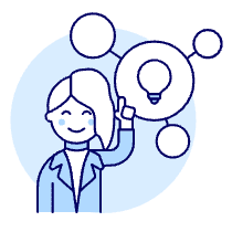 Creative Thinking 4 Illustration from UX Duotone Set
