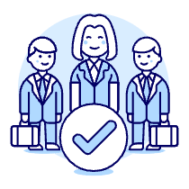 Coworkers 1 Illustration from UX Duotone Set