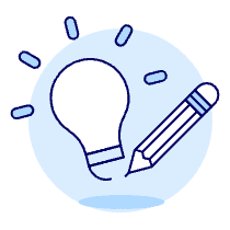 Sketching Idea Illustration from UX Duotone Set