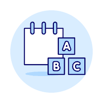 Note Letter Block Illustration from UX Duotone Set