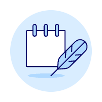 Note Quill Illustration from UX Duotone Set