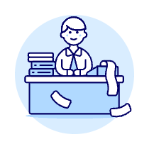 Accountant Sit 1 1 illustration - Free transparent PNG, SVG. No sign up needed.