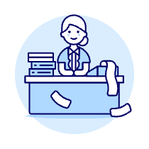 Accountant Sit 1 4 Illustration from UX Duotone Set