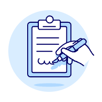 Document Sign 1 Illustration from UX Duotone Set