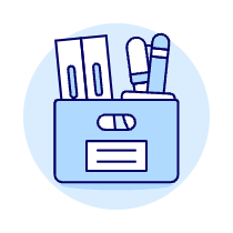 File Box Illustration from UX Duotone Set