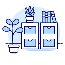 File Drawer 1 Illustration from UX Duotone Set