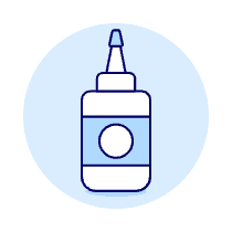 Glue Bottle 1 Illustration from UX Duotone Set
