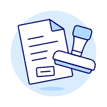 Stamp Illustration from UX Duotone Set
