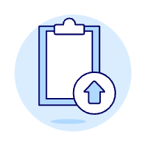 Clipboard Upload Illustration from UX Duotone Set