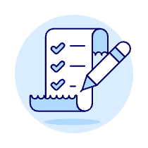 Document Checklist 1 Illustration from UX Duotone Set