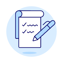 Document Checklist 3 Illustration from UX Duotone Set