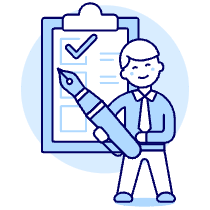 Employee Checklist 1 Illustration from UX Duotone Set