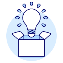Idea Box Illustration from UX Duotone Set