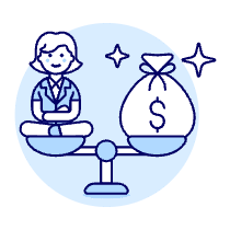 Balance Equal 5 Illustration from UX Duotone Set