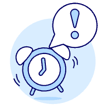 Alarm Alert Illustration from UX Duotone Set