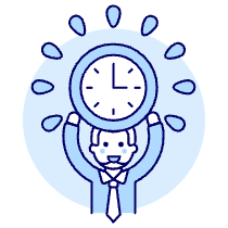 Energized Employee 3 Illustration from UX Duotone Set