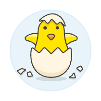 Chick Hatching Illustration from UX Colors Set