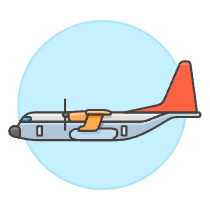 Air Force Plane 3 Illustration from UX Colors Set