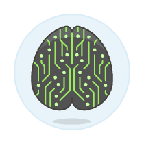 Ai Brain 1 Illustration from UX Colors Set