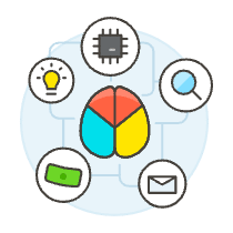 Ai Multitasking Illustration from UX Colors Set