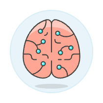 Cyborg Brain 2 Illustration from UX Colors Set