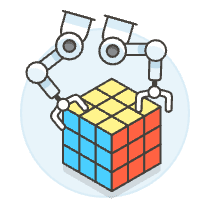 Solver Robot 1 Illustration from UX Colors Set