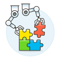 Solver Robot 2 Illustration from UX Colors Set