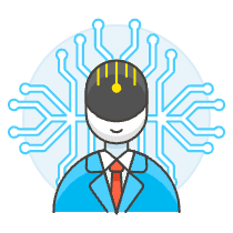Busines Ai Illustration from UX Colors Set