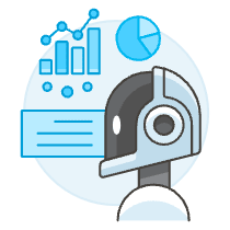 Data Analysis Ai 1 Illustration from UX Colors Set