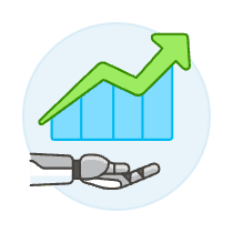 Growth Rate Ai 2 Illustration from UX Colors Set