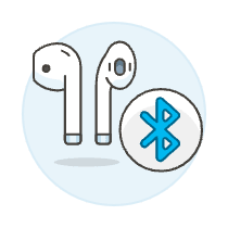 Airpod Bluetooth 3 Illustration from UX Colors Set