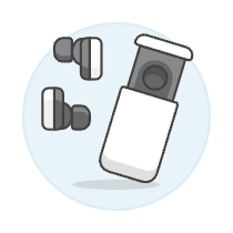 Handsets Wirless 1 Illustration from UX Colors Set