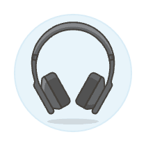 Headphones Wireless 1 Illustration from UX Colors Set