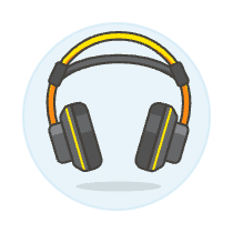 Headphones Wireless 5 Illustration from UX Colors Set