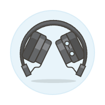 Headphones Wireless 8 Illustration from UX Colors Set