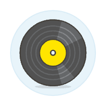 Vinyl Illustration from UX Colors Set