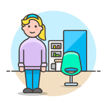 Hairstlye Salon 24 Illustration from UX Colors Set