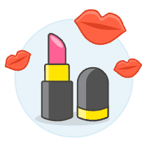 Lipstick 1 Illustration from UX Colors Set